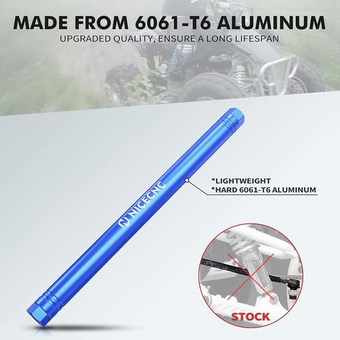 NiceCnc Blue Tie Rod مع نهايات Kit Ball مفصل متوافق مع Yamaha Blaster 200 YFS200 1988-2006 Blaster 200 YFS200SE EDITION 2006 in Saudi Arabia