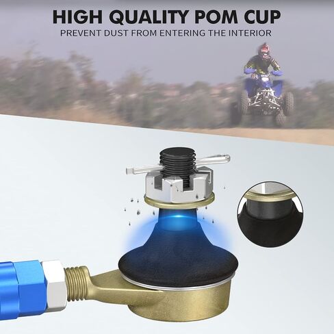 NiceCnc Blue Tie Rod مع نهايات Kit Ball مفصل متوافق مع Yamaha Blaster 200 YFS200 1988-2006 Blaster 200 YFS200SE EDITION 2006 in Saudi Arabia