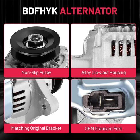 BDFHYK المولد المتوافق مع Cadillac Escalade ESV/EXT 2002-2004 ، متوافق مع شيفروليه سيلفرادو 1500/2500/3500HD 1999-2004 ، متوافق مع GMC Savana 1500/2500/3500HD 1999-2005 لـ 88877296 in Saudi Arabia