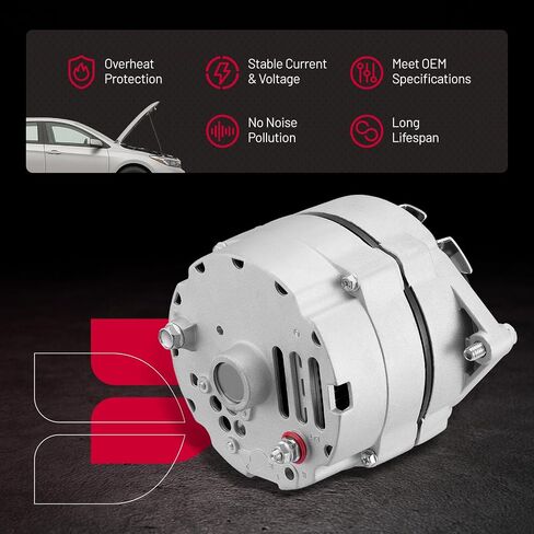 BDFHYK Alternator Compatible with Cadillac Escalade ESV/EXT 2002-2004,Compatible with Chevrolet Silverado 1500/2500/3500HD 1999-2004,Compatible with GMC Savana 1500/2500/3500HD 1999-2005 for ‎88877296 in Saudi Arabia