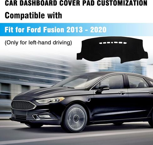 Car Dashboard Cover Pad Customization Fit for 2013-2020 Ford Fusion,Car Dashboard Cover in Saudi Arabia