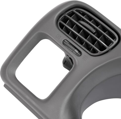 لوحة راديو Hecasa Dashboard متوافقة مع 1998-2002 Chevy Chevrolet S10 Blazer GMC Jimmy Dash Trim Bezel Abs Plastic Gray Fit Single Din Radio in Kuwait