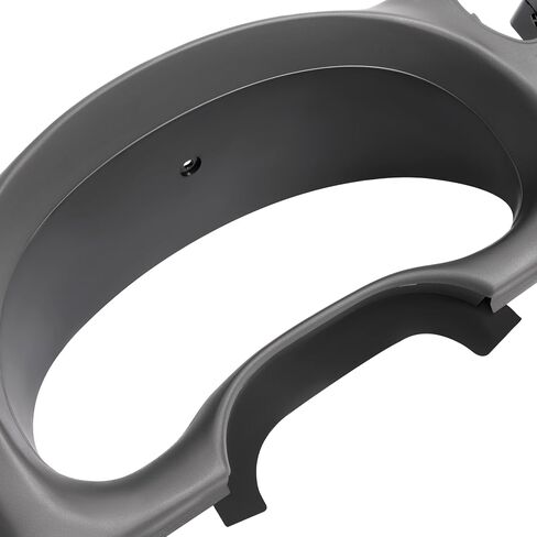 لوحة راديو Hecasa Dashboard متوافقة مع 1998-2002 Chevy Chevrolet S10 Blazer GMC Jimmy Dash Trim Bezel Abs Plastic Gray Fit Single Din Radio in Kuwait