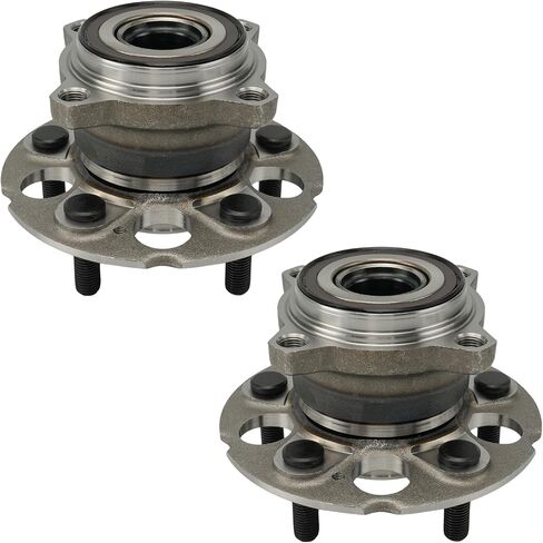 Torchbeam 512345 Pair Front Wheel Hub Bearing Assembly for 2007-2011 CR-V, 2007-2012 2017-2018 RDX 5 Lugs W/ABS in Saudi Arabia