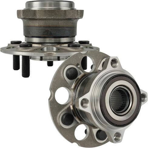 Torchbeam 512345 Pair Front Wheel Hub Bearing Assembly for 2007-2011 CR-V, 2007-2012 2017-2018 RDX 5 Lugs W/ABS in Saudi Arabia