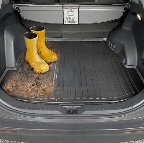 Premium Cargo Liner لـ Toyota RAV4 2019-2025 - حماية 100 ٪ - حصيرة جذع السيارة المخصصة - حصيرة البضائع السوداء في جميع موسم - خطوط الجذع ذات الشكل ثلاثي الأبعاد لتويوتا RAV4 2019-2025. in Saudi Arabia