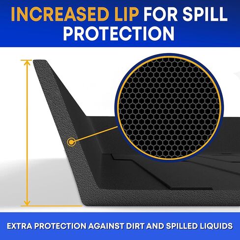 Premium Cargo Liner لـ Toyota RAV4 2019-2025 - حماية 100 ٪ - حصيرة جذع السيارة المخصصة - حصيرة البضائع السوداء في جميع موسم - خطوط الجذع ذات الشكل ثلاثي الأبعاد لتويوتا RAV4 2019-2025. in Saudi Arabia