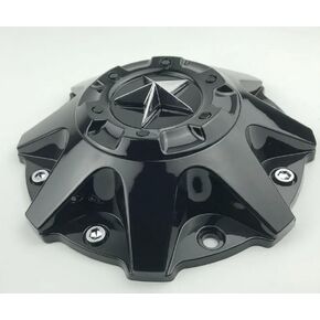Wheel Center Hub Cap ER038 ForDFD Wheel Cap Glossy Black Texas Lone Star in Saudi Arabia