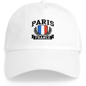 CafePress Paris France Cap قبعة بيسبول قابلة للتعديل فريدة من نوعها in Kuwait