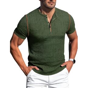 Mens Muscle Slim T Shirt Gym Workout Athletic Tee Shirts V Neck Short Sleeve Shirts in Kuwait