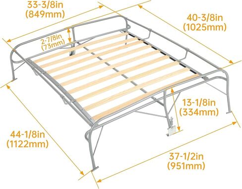 KUAFU Roof Cargo Rack Compatible with All Volkswagen Beetle VW Type 1 Bugs Rooftop Storage Rack Cargo Carrier Basket Car Top Luggage Holder in Saudi Arabia