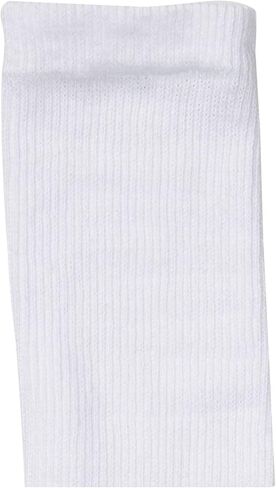 Comfortblend Over the-Calf Crew Socks (909/6) White ، 6-12 in Kuwait