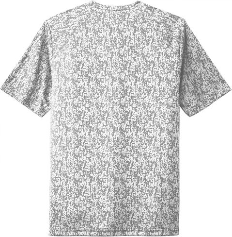 Sport-Tek للجنسين Digi Camo Tee | تي شيرت التمرين الرياضي للرجال والنساء ، ملابس صالة الألعاب الرياضية لفصل الربيع والصيف in Saudi Arabia