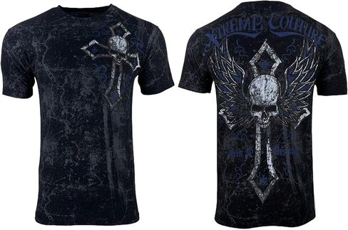 Xtreme Couture by Affliction Men's T-Shirt Stone Warrior in Saudi Arabia