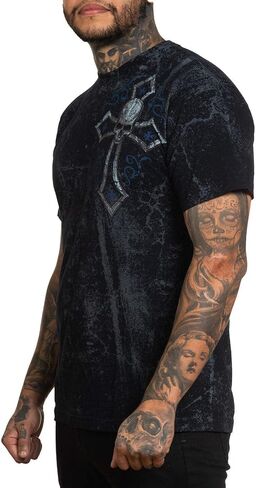 Xtreme Couture by Affliction Men's T-Shirt Stone Warrior in Saudi Arabia