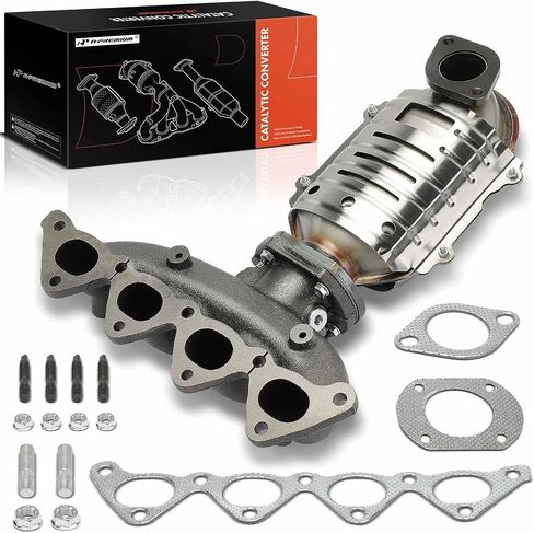 A-Premium Front Front Diffold Convalter مع طقم حشية تتوافق مباشرة مع Hyundai Elantra 1998-2003 ، 1.8L 2.0L ، Tiburon 1998-2001 2003-2006 2.0L ، E.P.A. متوافق in Saudi Arabia