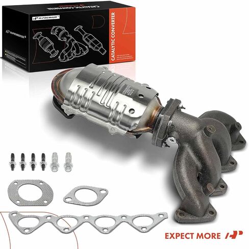A-Premium Front Front Diffold Convalter مع طقم حشية تتوافق مباشرة مع Hyundai Elantra 1998-2003 ، 1.8L 2.0L ، Tiburon 1998-2001 2003-2006 2.0L ، E.P.A. متوافق in Saudi Arabia