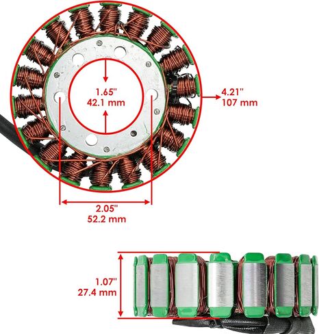 Caltric Stator and Gasket Compatible With Honda 600 Cbr600F4 Cbr-600F4 1999 2000 in Saudi Arabia
