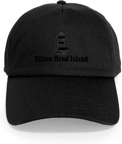 CafePress Hilton Head Island SC Lighthouse Design Cap Adjustable Baseball Cap in Saudi Arabia