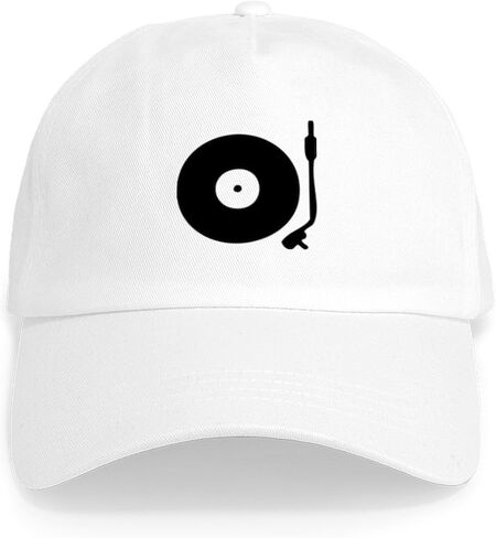 Cafepress Vinyl Turntable 1 Cap Capable Capball Cap in Kuwait
