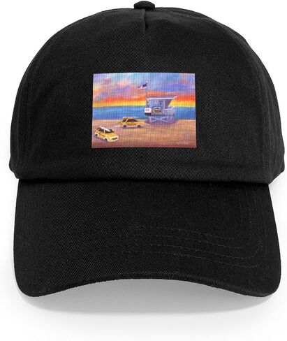 Cafepress Redondo Beach Lifeguard Tower Capball Cap in Saudi Arabia