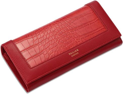 PORRASSO Women Wallets Elegant Purse Ladies Wallet Card Holder Multi-Compartment Wallet Phone Bag Change Pouch Black in Kuwait