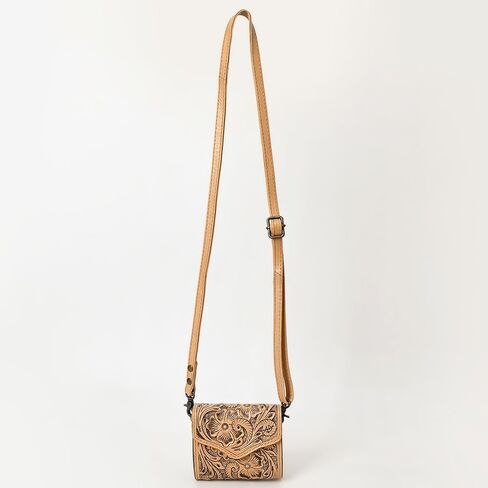 American Darling Wallet Hand Tooled Genuine Leather Western Women Bag | Handbag Purse Wristlet Travel Clutch in Saudi Arabia