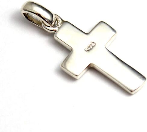 COSUMOSU Cross 925 Sterling Silver Pendant Religious Gifts (1.02inch) in Saudi Arabia