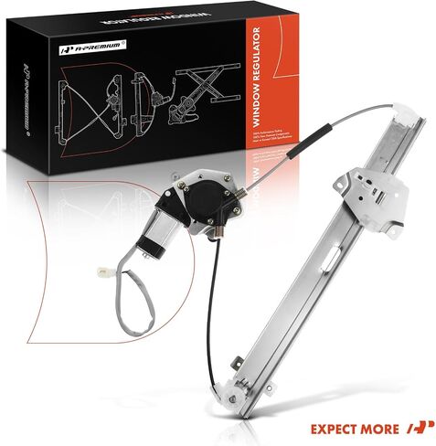 A-Premium Power Electric Window Regulator with Motor Compatible with Mitsubishi Galant 1999-2003 Sedan Rear Driver Side in Saudi Arabia