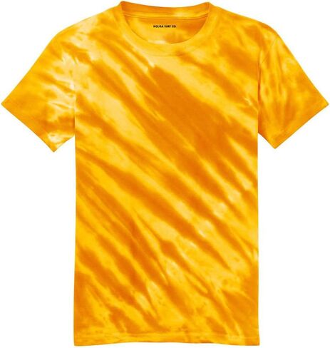 Koloa Tiger Stripe Tie-Dye T-Shirts in Adult Sizes: S-4XL in Saudi Arabia