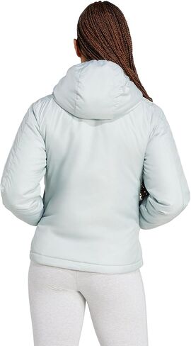 adidas Women's Essentials 3-Stripes Insulated Hooded Jacket in Saudi Arabia
