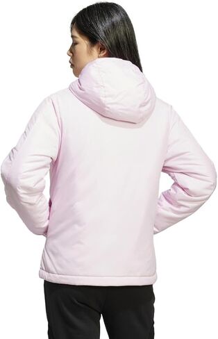 adidas Women's Essentials 3-Stripes Insulated Hooded Jacket in Saudi Arabia