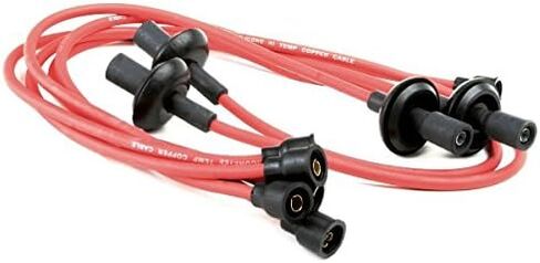 9411 Vw Bug Spark Plug Wire Set. Silicone 7mm Red Ignition Wires in Saudi Arabia