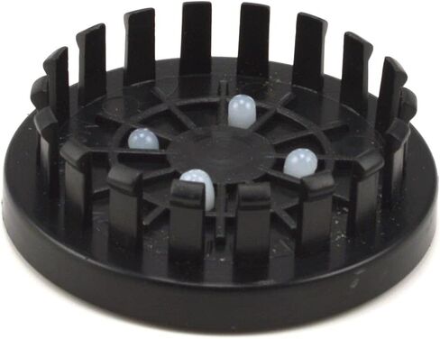 Silver & Black 16 Inch Wheel Center Center Caps مع استبدال الشعارات للفترة 1988-1990 Chevrolet Iroc Z Camaro in Saudi Arabia