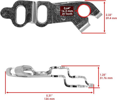 Caltric 43410-Hn2-000 مجموعة أركي الفرامل الخلفية للطبلة المتوافقة مع هوندا فورمان روبيكون 500 TRX500FPA 2009 2011-2014 / TRX520FE 2020-2023 / TRX520FM 2020-2023 in Saudi Arabia