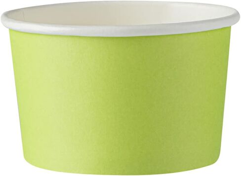 Coppetta 3-Ounce Dessert Cups, 200 Disposable Ice Cream Cups - Lids Sold Separately, Heavy-Duty, White Paper Frozen Yogurt Bowls, For Hot And Cold Foods, Perfect For Gelato Or Mousse - Restaurantware in Kuwait