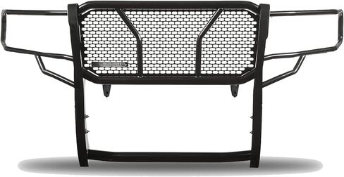 Black Horse RUGGED Heavy Duty Grille Brush Bumper Guard Modular Black Compatible with 2016-2023 Toyota Tacoma(Blocks Sensor)-RU-TOTA16-B in Saudi Arabia