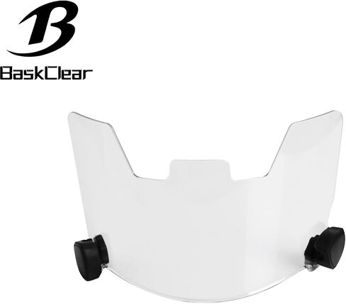 Football Visor Helmet Clear Visor, Scratch Resistant, UV Block, Anti-Fog, Anti-Cracking. Fits Youth and Adult Football Helmets. in Saudi Arabia