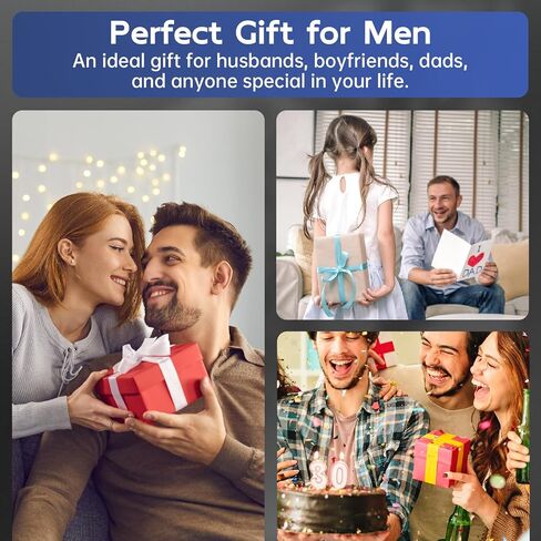 Wallet for Men, Slim Minimalist Mens Wallet for RFID Blocking, Front Pocket Credit Card Holder Wallets with ID Window, Smart Pop Up Metal Aluminum Case Gift for Men, Carbon Fiber Black in Kuwait