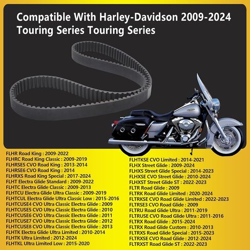 حزام القيادة استبدال 40024-09 متوافق مع Harley-Davidson 2009-2024 Touring Series ، 140t ، عرض 24 ملم in Saudi Arabia
