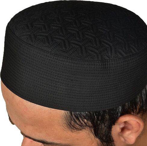 قبعة Kufi للرجال الناعم الناعم - مسلم دافئ Koofi - صلاة Beanie Ramadan Topi و Chemo Cap in Kuwait