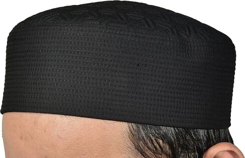 قبعة Kufi للرجال الناعم الناعم - مسلم دافئ Koofi - صلاة Beanie Ramadan Topi و Chemo Cap in Kuwait