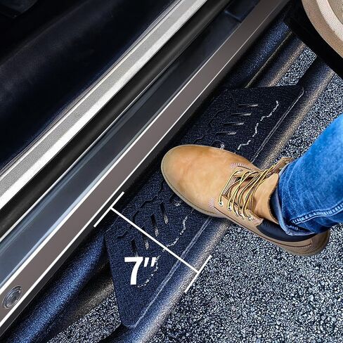 OEDRO Running Boards Compatible with 2015-2025 Ford F150, 2017-2024 F250 F350 Super Duty Supercrew Cab, Textured Black, Side Step Rails Nerf Bars in Saudi Arabia