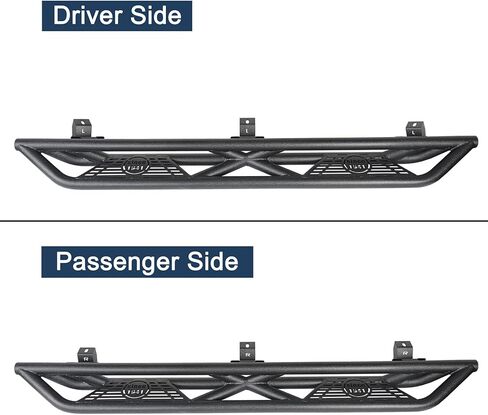 HOOKE ROAD WRANGLER JL Running Boards ، SPER SELED STEPS NERF BAR لعام 2018-2025 JEEP WRANGLER JL UNLIMITED 4-DOOR SAHARA RURPICON in Saudi Arabia