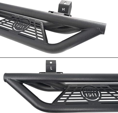 HOOKE ROAD WRANGLER JL Running Boards ، SPER SELED STEPS NERF BAR لعام 2018-2025 JEEP WRANGLER JL UNLIMITED 4-DOOR SAHARA RURPICON in Saudi Arabia