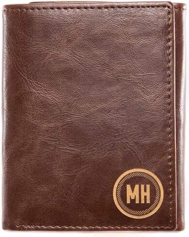 Swanky Badger NEW Personalized Wallet - Trifold Wallet, ID & Card Slots in Saudi Arabia