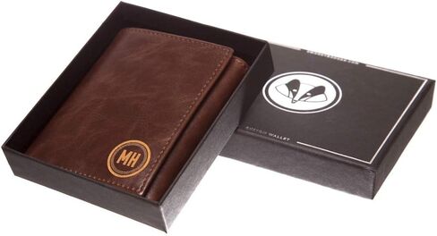 Swanky Badger NEW Personalized Wallet - Trifold Wallet, ID & Card Slots in Saudi Arabia