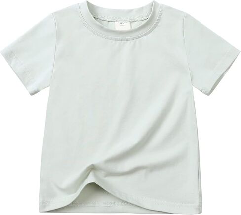 3-Pack Boys Summer T-Shirt Short Sleeve Crew Neck T Shirt Toddler Soft Cotton Casual Tee Shirts in Kuwait
