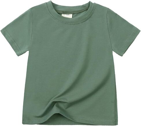 3-Pack Boys Summer T-Shirt Short Sleeve Crew Neck T Shirt Toddler Soft Cotton Casual Tee Shirts in Kuwait