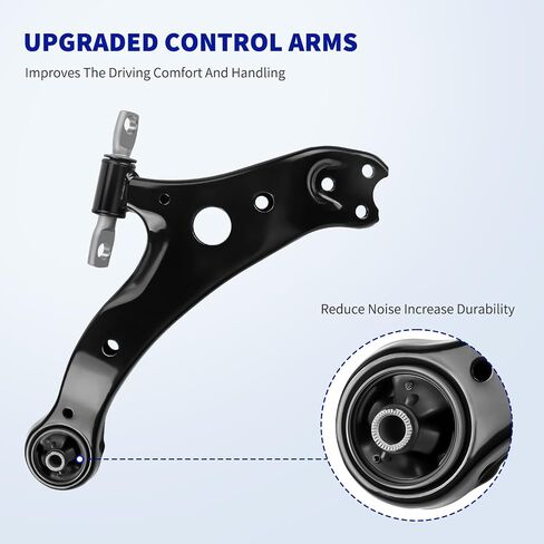 LCWRGS 10pcs مجموعة التعليق الأمامي المتوافقة مع 2004-2006 Toyota Camry ، 2004-2008 Solara ، 2004-2006 Lexus ES330 ، 2 Under Control Arms 2 مفاصل الكرة 4 in Saudi Arabia